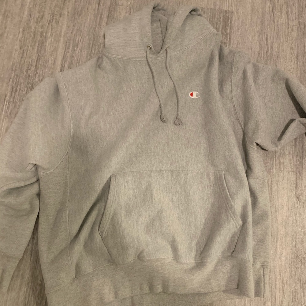 XL CHAMPION GRAY HOODIE